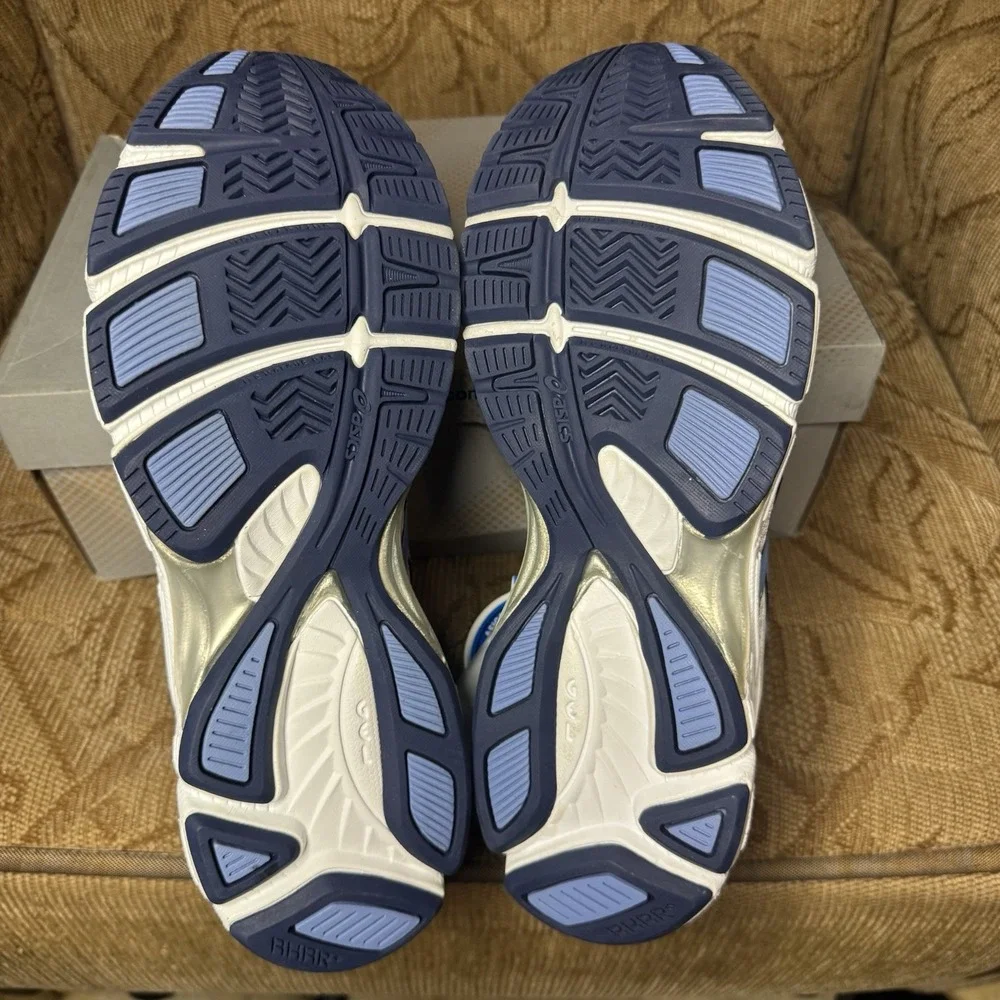 Asics Gel Isota 190TR Y2K Shoes Womens‎ 13 White Blue Silver Retro Sneakers